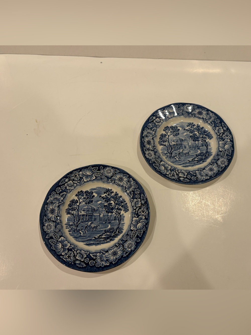 Liberty House Set of Two Small Plates